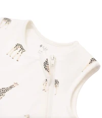 Kyte BABY Baby Boys Bamboo Giraffe Print Sleep Bag 1.0
