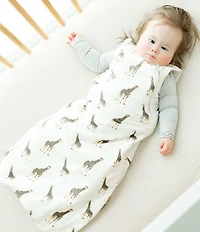Kyte BABY Baby Boys Bamboo Giraffe Print Sleep Bag 1.0