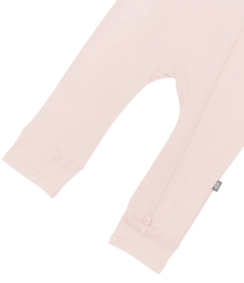 Kyte BABY Baby Girls Bamboo Zip Front Coverall
