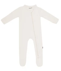 Kyte BABY Baby Girls Bamboo Zip Front Footie