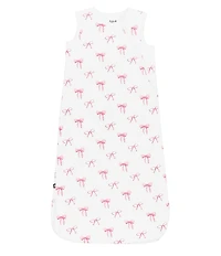 Kyte BABY Baby Girls Bamboo Bow Print Sleep Bag 1.0
