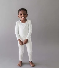 Kyte BABY Little Kids Bamboo Long Sleeve Top & Pajama Pants Set