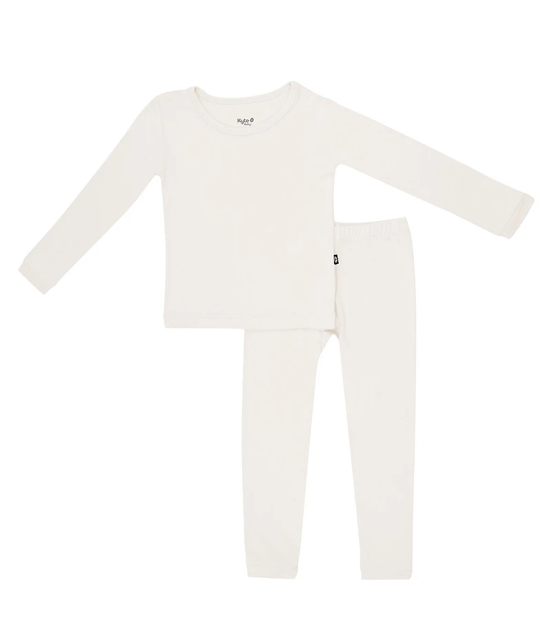 Kyte BABY Little Kids Bamboo Long Sleeve Top & Pajama Pants Set