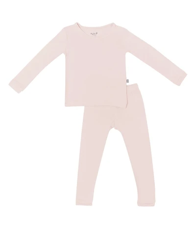 Kyte BABY Little Kids Bamboo Long Sleeve Top & Pajama Pants Set
