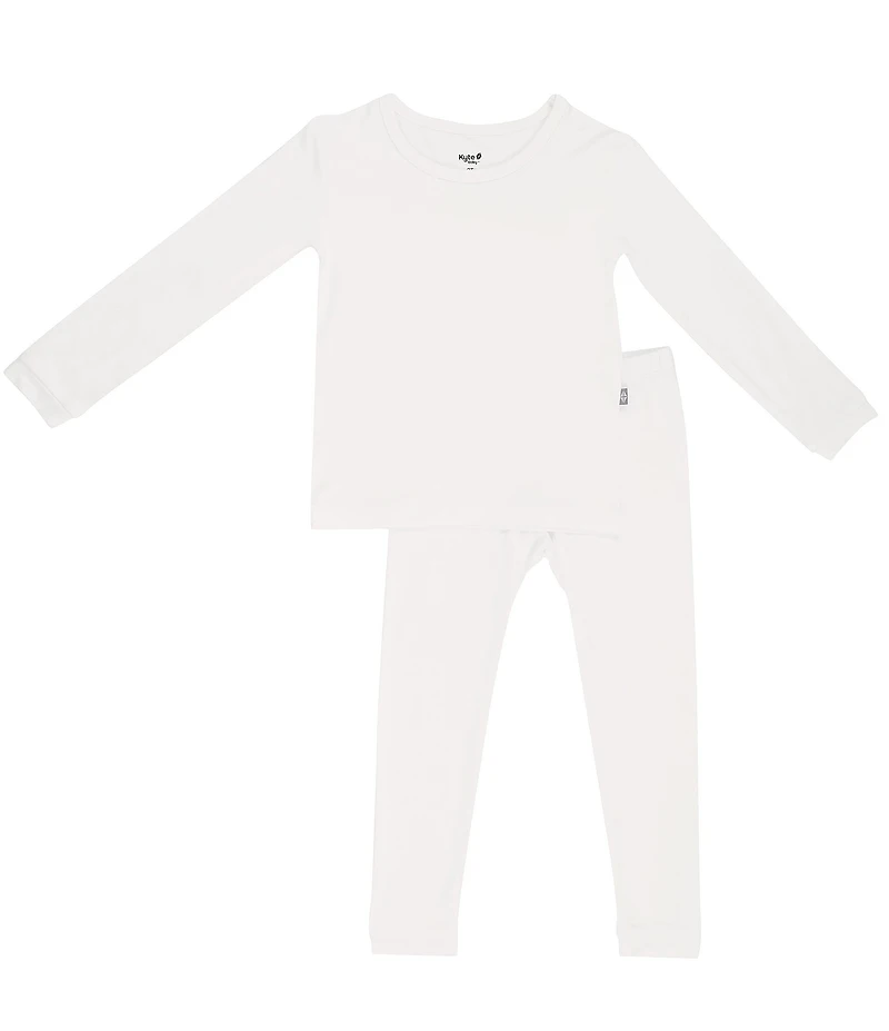 Kyte BABY Little Kids Bamboo Long Sleeve Top & Pajama Pants Set