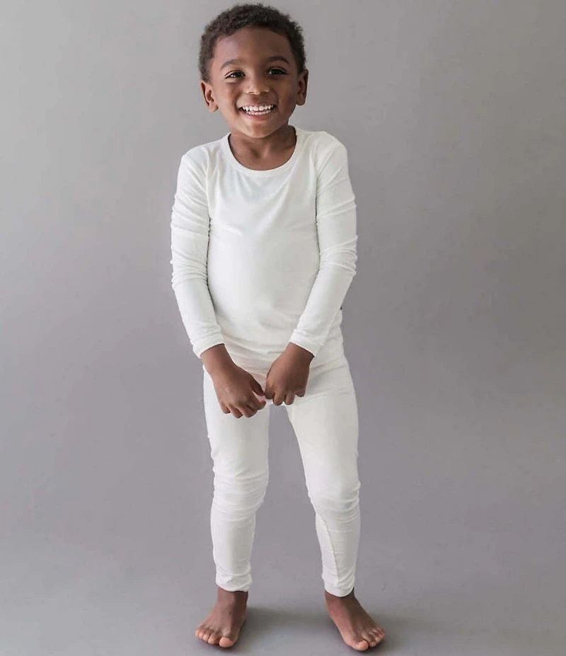 Kyte BABY Little Kids Bamboo Long Sleeve Top & Pajama Pants Set
