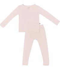 Kyte BABY Little Kids Bamboo Long Sleeve Top & Pajama Pants Set