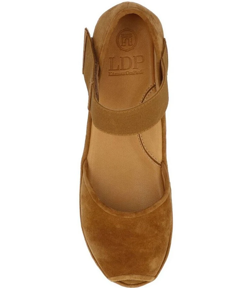 L'Amour Des Pieds Amadour Suede Platform Sandals