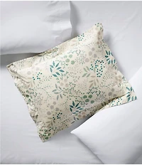 L.L. Bean 280-Thread-Count Pima Floral Print Cotton Percale Sham
