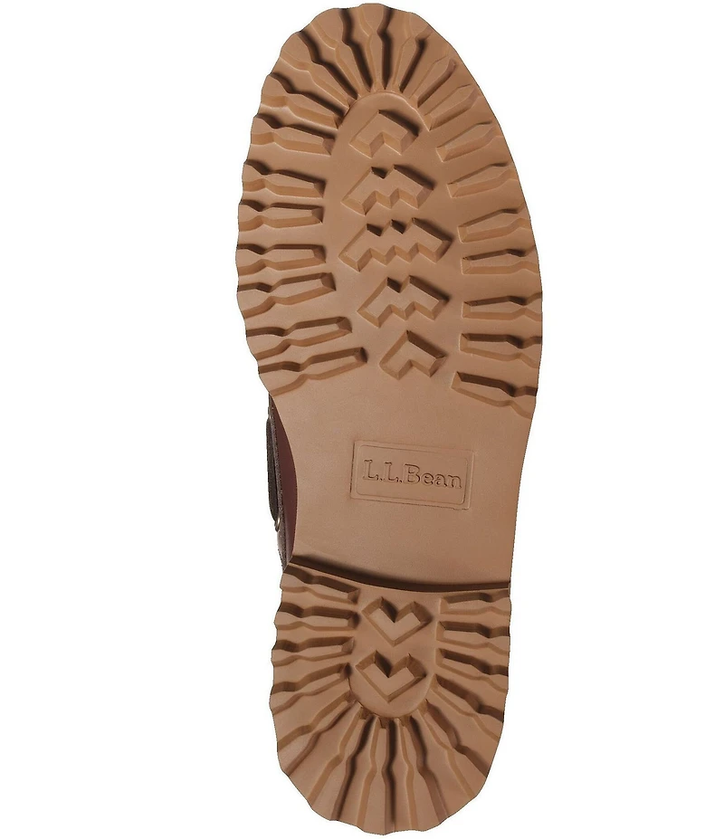 L.L.Bean Men's Allagash Leather Handsewn 3-Eye Boat Shoes
