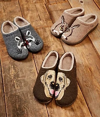 L.L.Bean Men's Daybreak Owl Motif Slippers