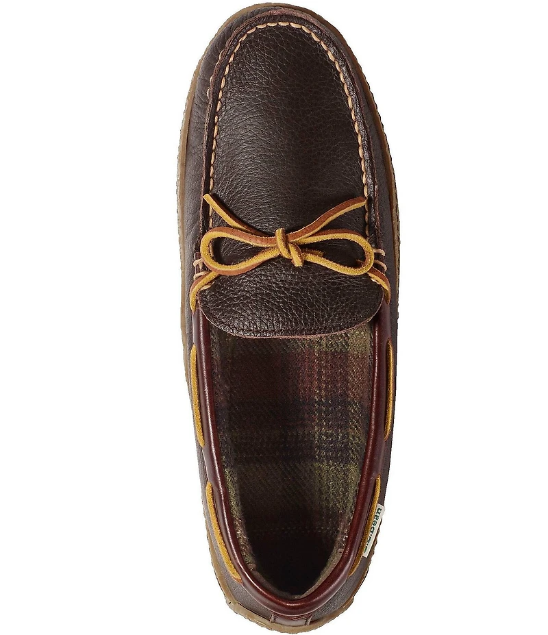 L.L.Bean Men's Handsewn Leather Slippers