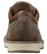 L.L.Bean Men's Stonington Water-Resistant Leather Moc Toe Sneakers