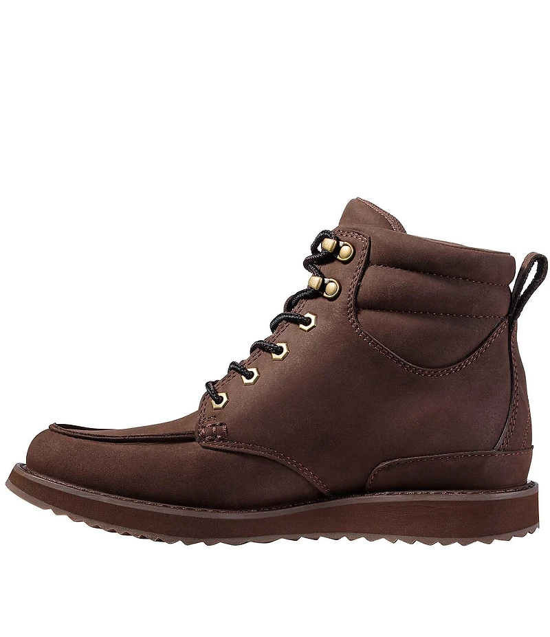 L.L.Bean Men's Stonington Leather Moc Toe Boots