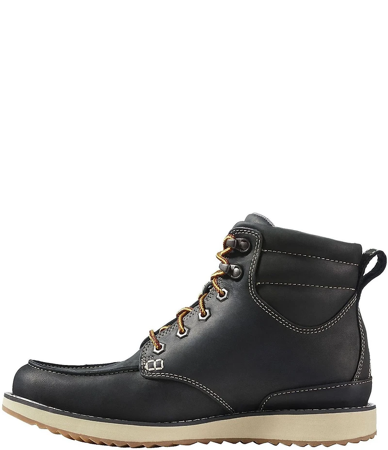 L.L.Bean Men's Stonington Leather Moc Toe Boots