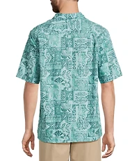 L.L. Bean Tropics Short Sleeve Woven Shirt