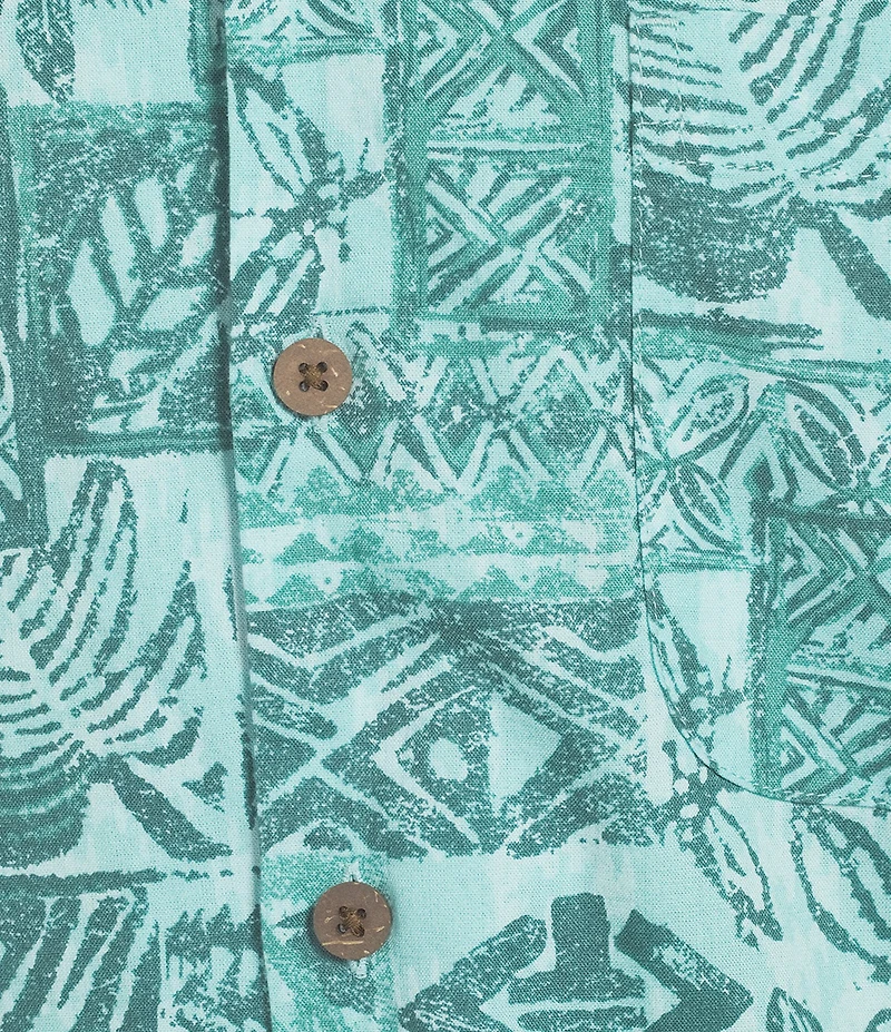 L.L. Bean Tropics Short Sleeve Woven Shirt