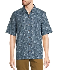 L.L.Bean Tropics Short Sleeve Woven Shirt