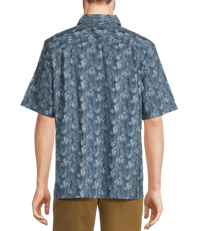 L.L.Bean Tropics Short Sleeve Woven Shirt