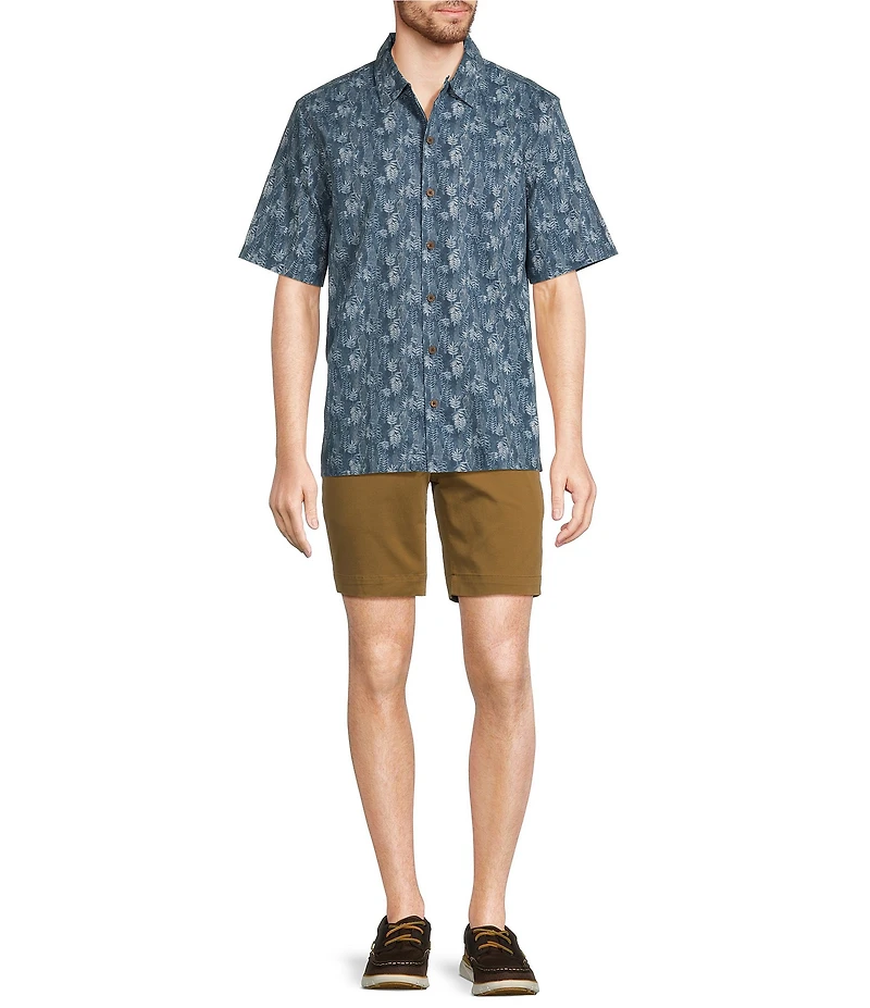L.L.Bean Tropics Short Sleeve Woven Shirt