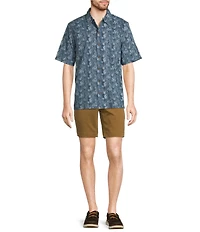 L.L.Bean Tropics Short Sleeve Woven Shirt