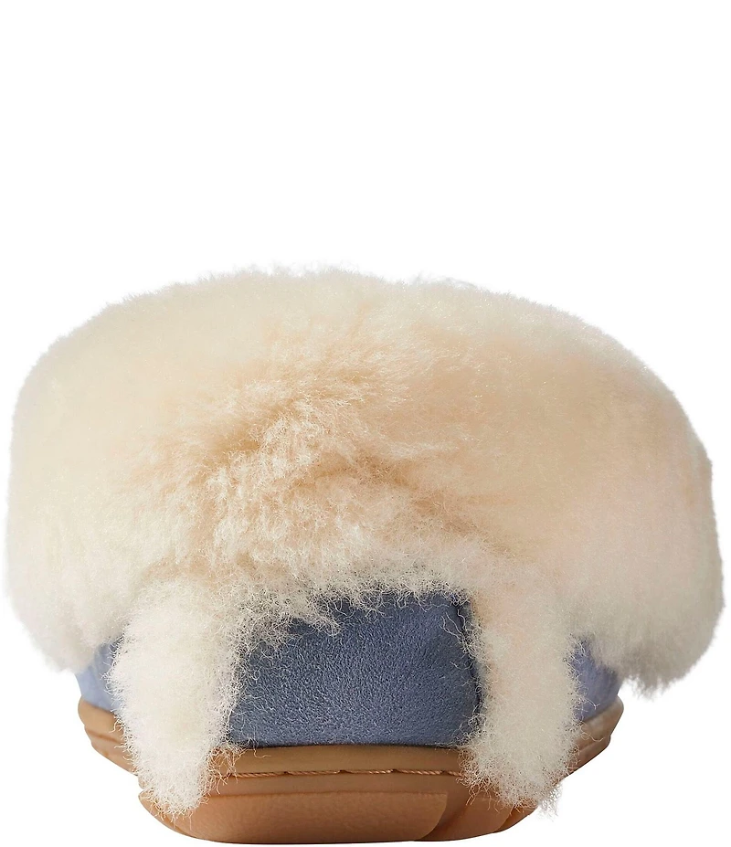 L.L.Bean Wicked Good Shearling Moccasin Slippers