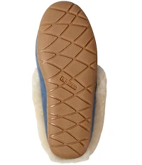 L.L.Bean Wicked Good Shearling Moccasin Slippers
