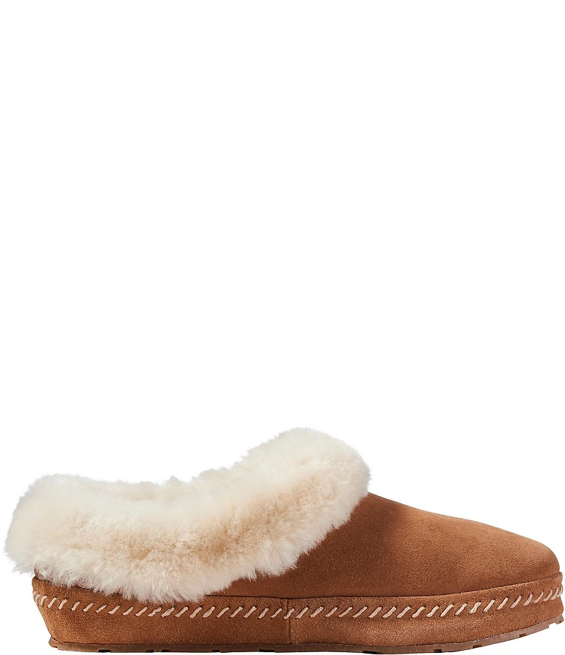 L.L.Bean Wicked Good Shearling Squam Lake Slippers