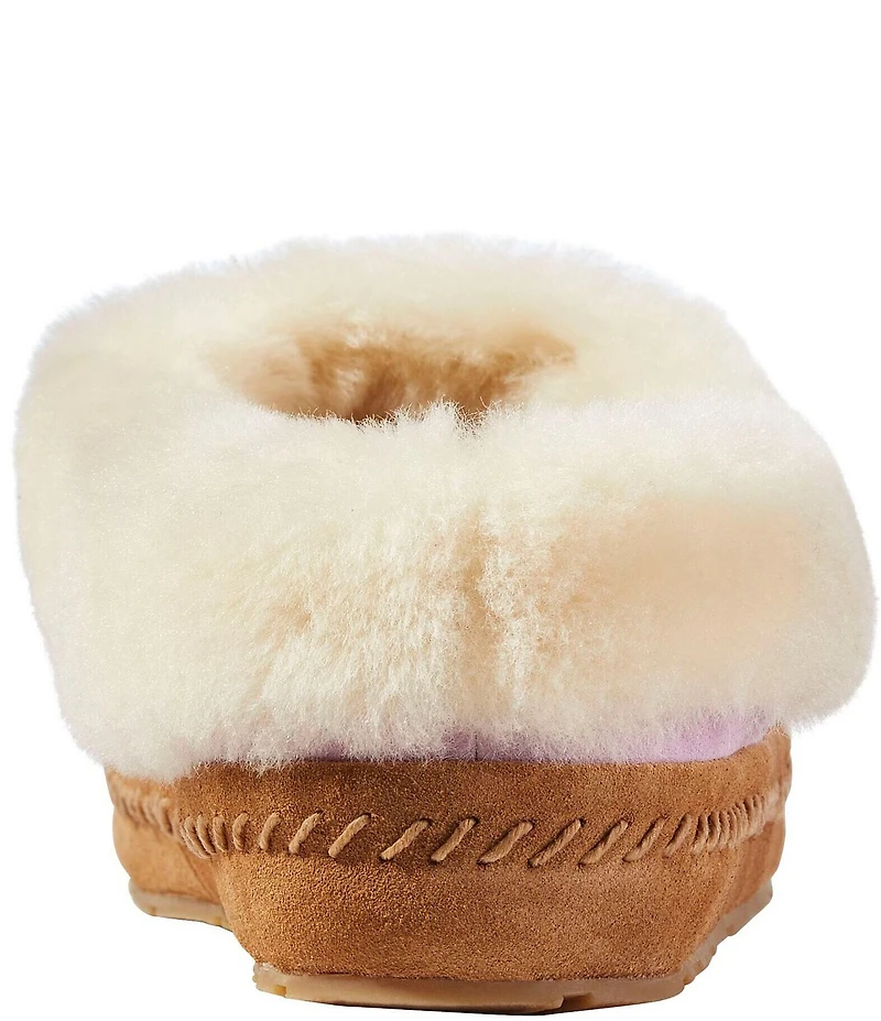 L.L.Bean Wicked Good Shearling Squam Lake Slippers