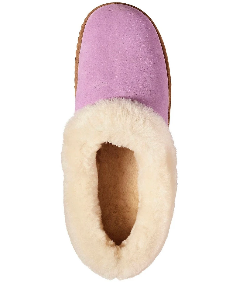 L.L.Bean Wicked Good Shearling Squam Lake Slippers