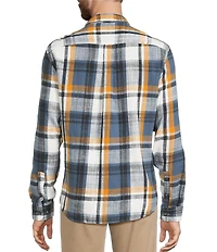 L.L.Bean 1912 Field Flannel Plaid Long Sleeve Woven Shirt