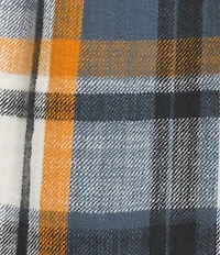 L.L.Bean 1912 Field Flannel Plaid Long Sleeve Woven Shirt