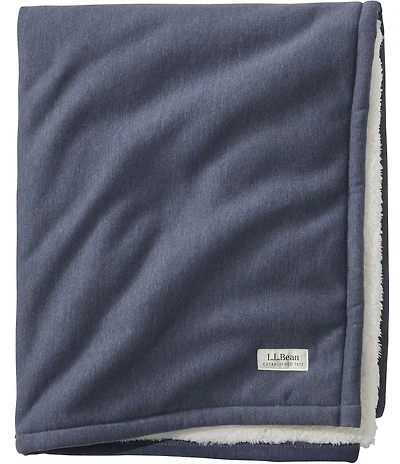 L.L.Bean 1912 Sweatshirt & Sherpa Throw