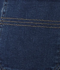 L.L.Bean 207 Vintage Stretch Twill Denim High Rise Wide Leg Jeans