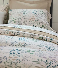 L.L.Bean 280-Thread-Count Pima Cotton Percale Floral Print Comforter