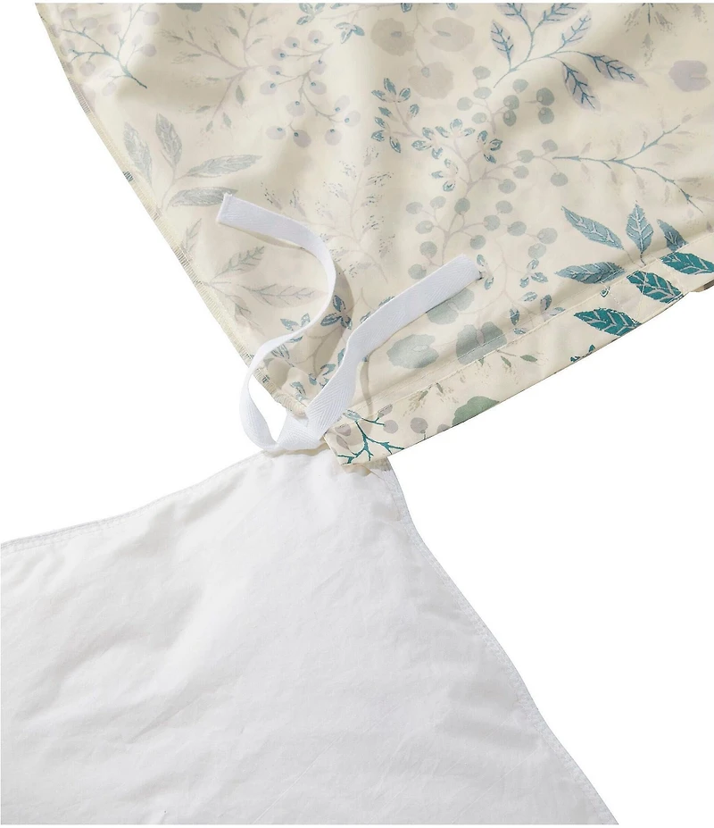 L.L.Bean 280-Thread-Count Pima Cotton Percale Floral Print Comforter
