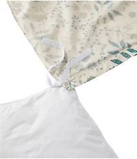 L.L.Bean 280-Thread-Count Pima Cotton Percale Floral Print Comforter