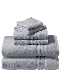 L.L.Bean Bean's Organic Cotton 6-Piece Bath Towel Set