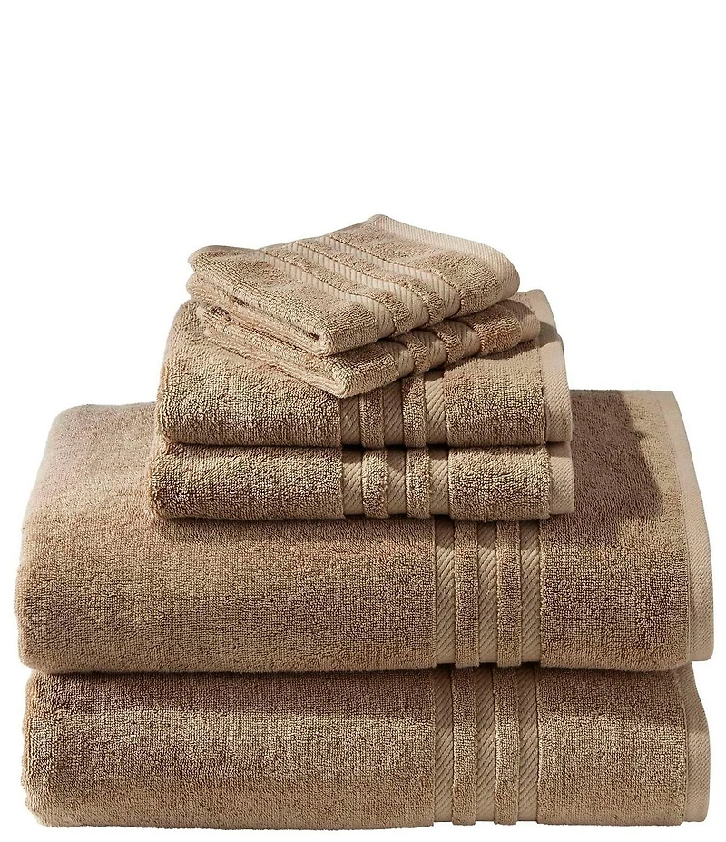 L.L.Bean Bean's Organic Cotton 6-Piece Bath Towel Set