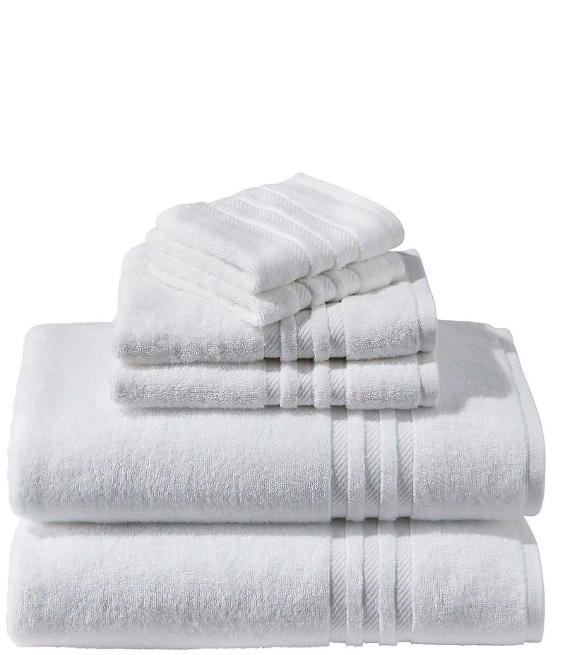 L.L.Bean Bean's Organic Cotton 6-Piece Bath Towel Set