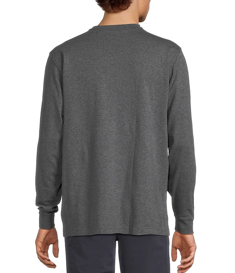 L.L.Bean Carefree Long Sleeve Henley Shirt