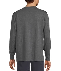 L.L.Bean Carefree Long Sleeve Henley Shirt