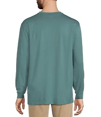 L.L.Bean Carefree Long Sleeve Henley Shirt