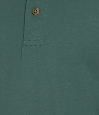 L.L.Bean Carefree Unshrinkable Traditional Fit Short Sleeve Henley T-Shirt