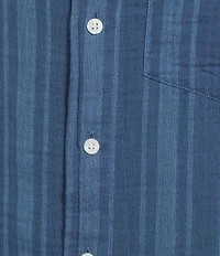 L.L.Bean Cloud Gauze Short Sleeve Woven Camp Shirt