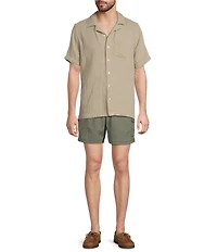 L.L.Bean Cloud Gauze Short Sleeve Woven Camp Shirt