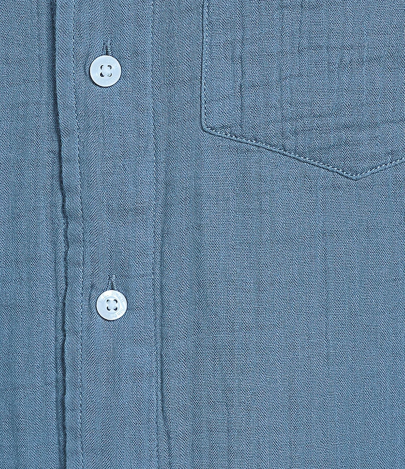 L.L.Bean Cloud Gauze Short Sleeve Woven Camp Shirt