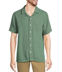 L.L.Bean Cloud Gauze Short Sleeve Woven Camp Shirt