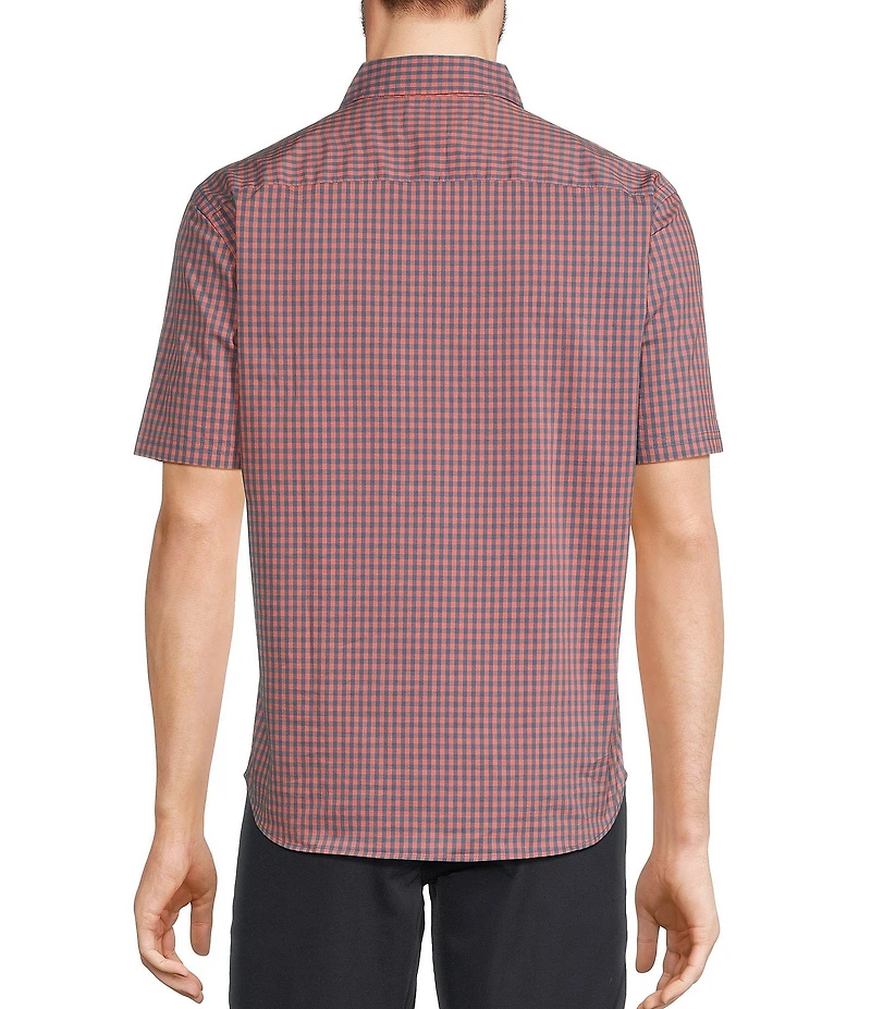 L.L.Bean Comfort Performance Stretch Short Sleeve Woven Shirt