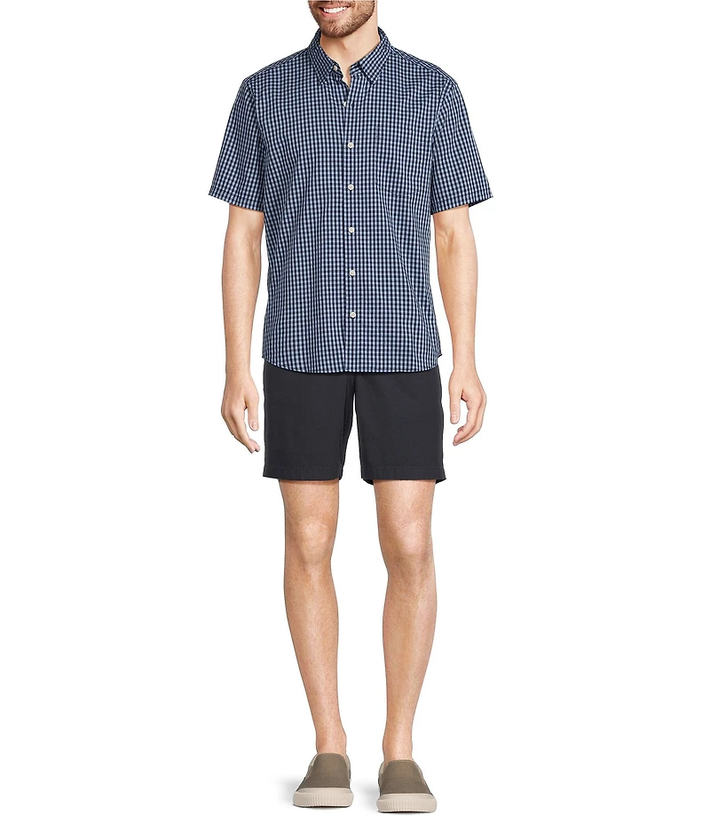 L.L.Bean Comfort Performance Stretch Short Sleeve Woven Shirt